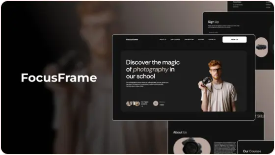 Лендинг FocusFrame